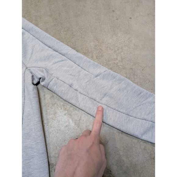 Lululemon City Sweat Hoodie Mens XS Gray Full Zip Flaw Stretch Athleisure - Picture 5 of 9